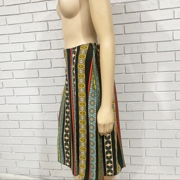 Anthropologie Eri + Ali Scarf Print Skirt - Size Small - Picture 4 of 9